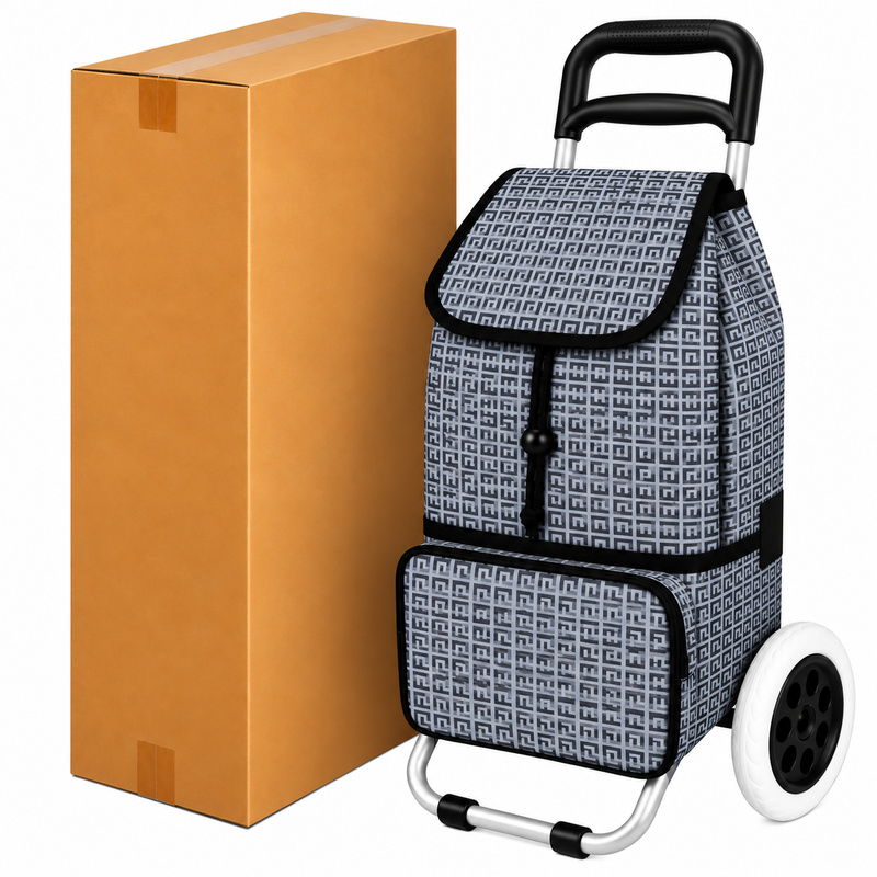 ST-02 Box Of 10 Grey G 2 Wheeler Trolley (New) (image for) ST-02 Box Of 10 Grey G 2 Wheeler Trolley (New)